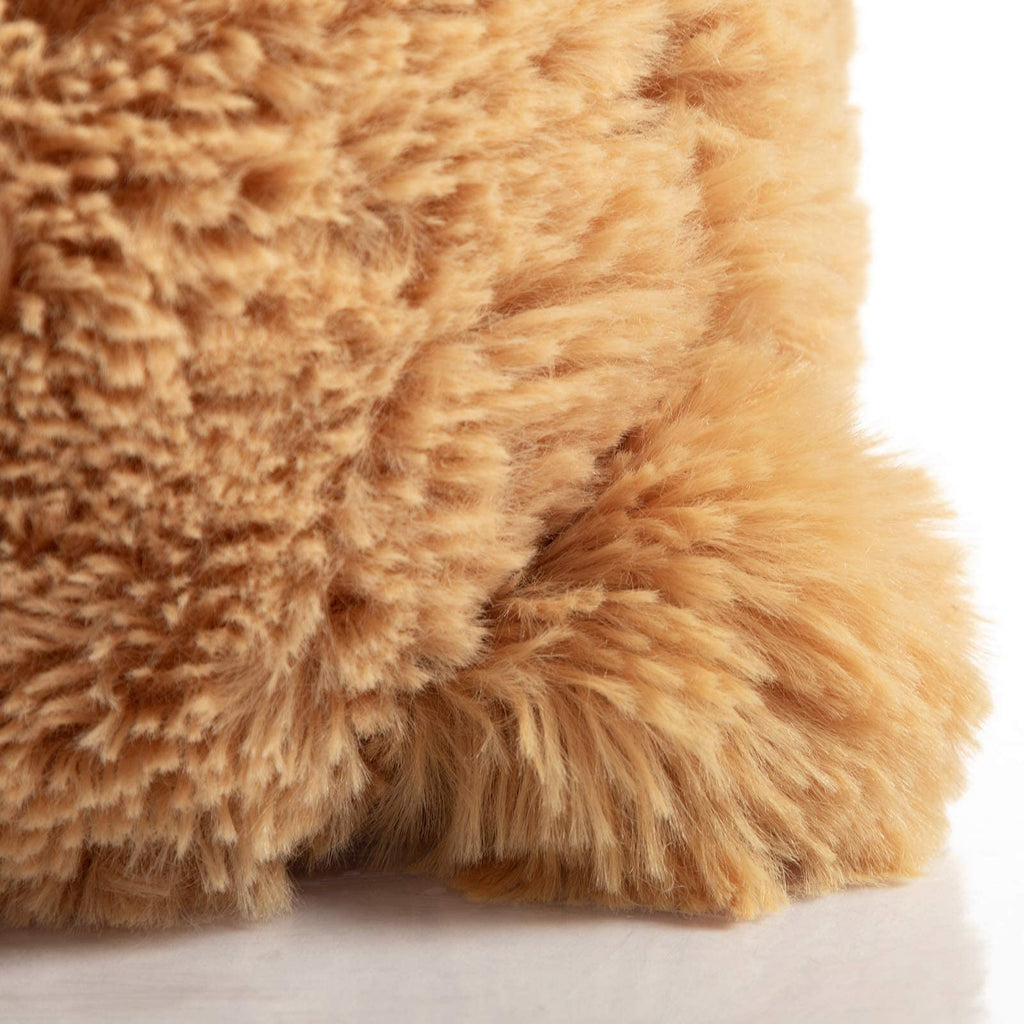 91cm Giant Teddy Bear Plush with Red Heart – Tan, Soft Stuffed Animal Toy Gift