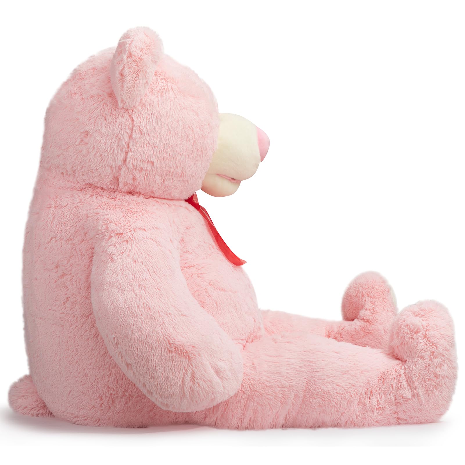 150cm Giant Teddy Bear Plush – Light Pink, Extra Large Soft Stuffed Toy