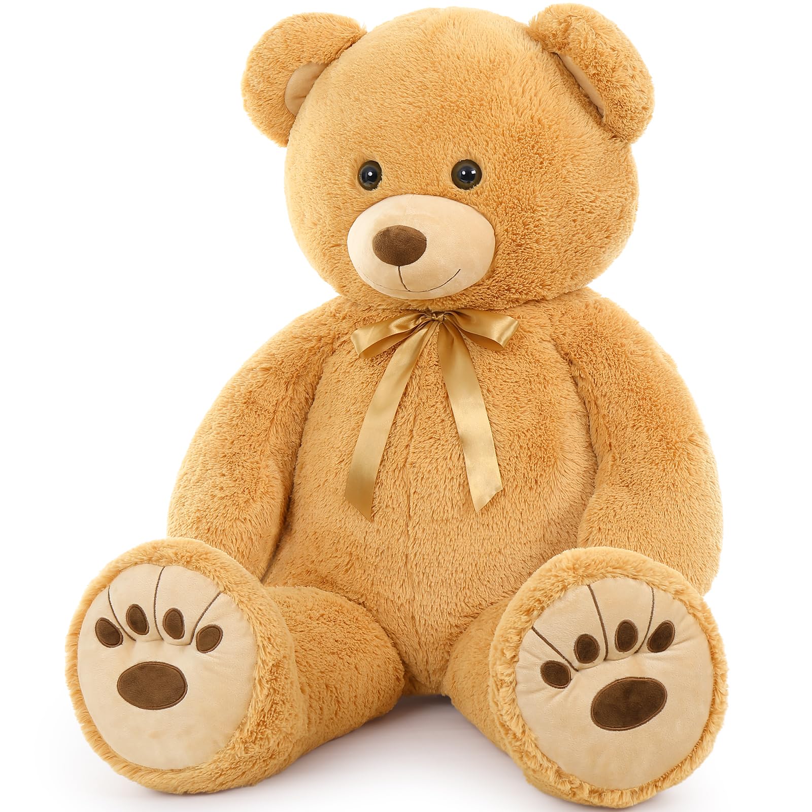 130cm Giant Teddy Bear Plush – Brown XXL Soft Stuffed Toy Gift